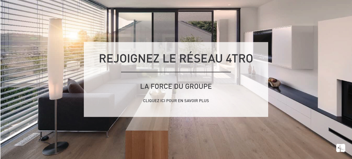 Slide d'invitation à rejoindre le réseau 4TRO