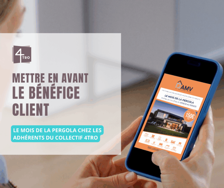 Mois de la pergola bénéfice client