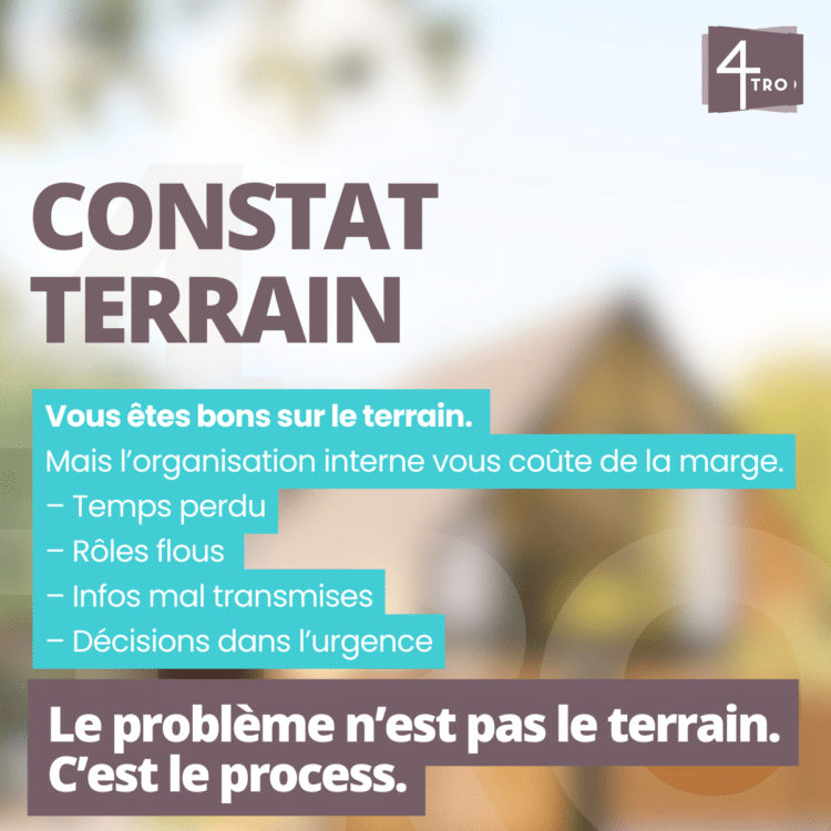 Problèmes d’organisation interne en entreprise de menuiserie : temps perdu, rôles flous, décisions urgentes