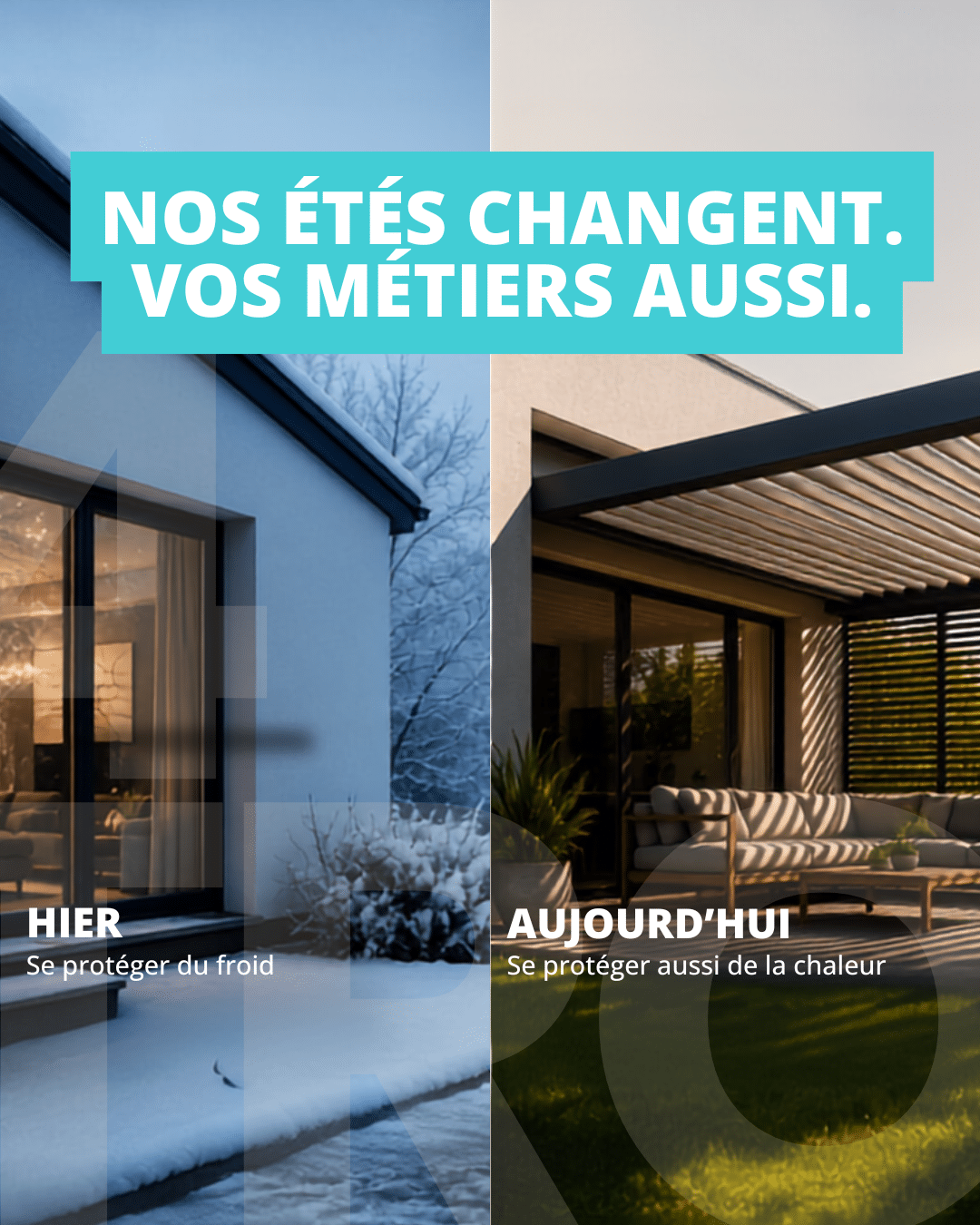 Confort d’été et évolution des métiers de la menuiserie et de la protection solaire avec 4TRO