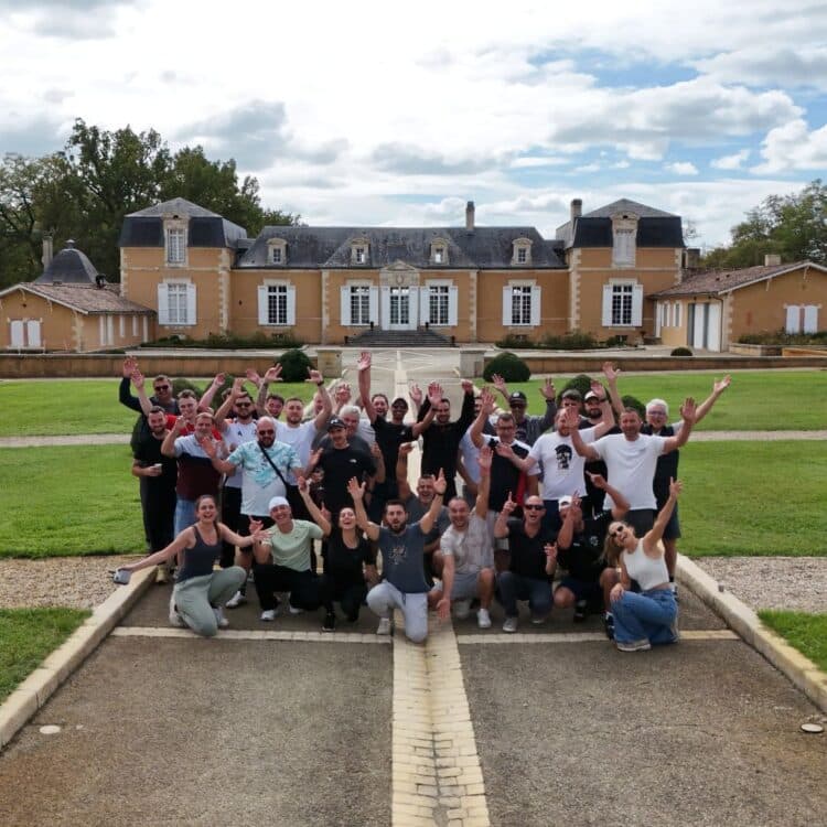 Participants au Séminaire Poseurs 4TRO 2026 réunis au Château Rouillac près de Bordeaux